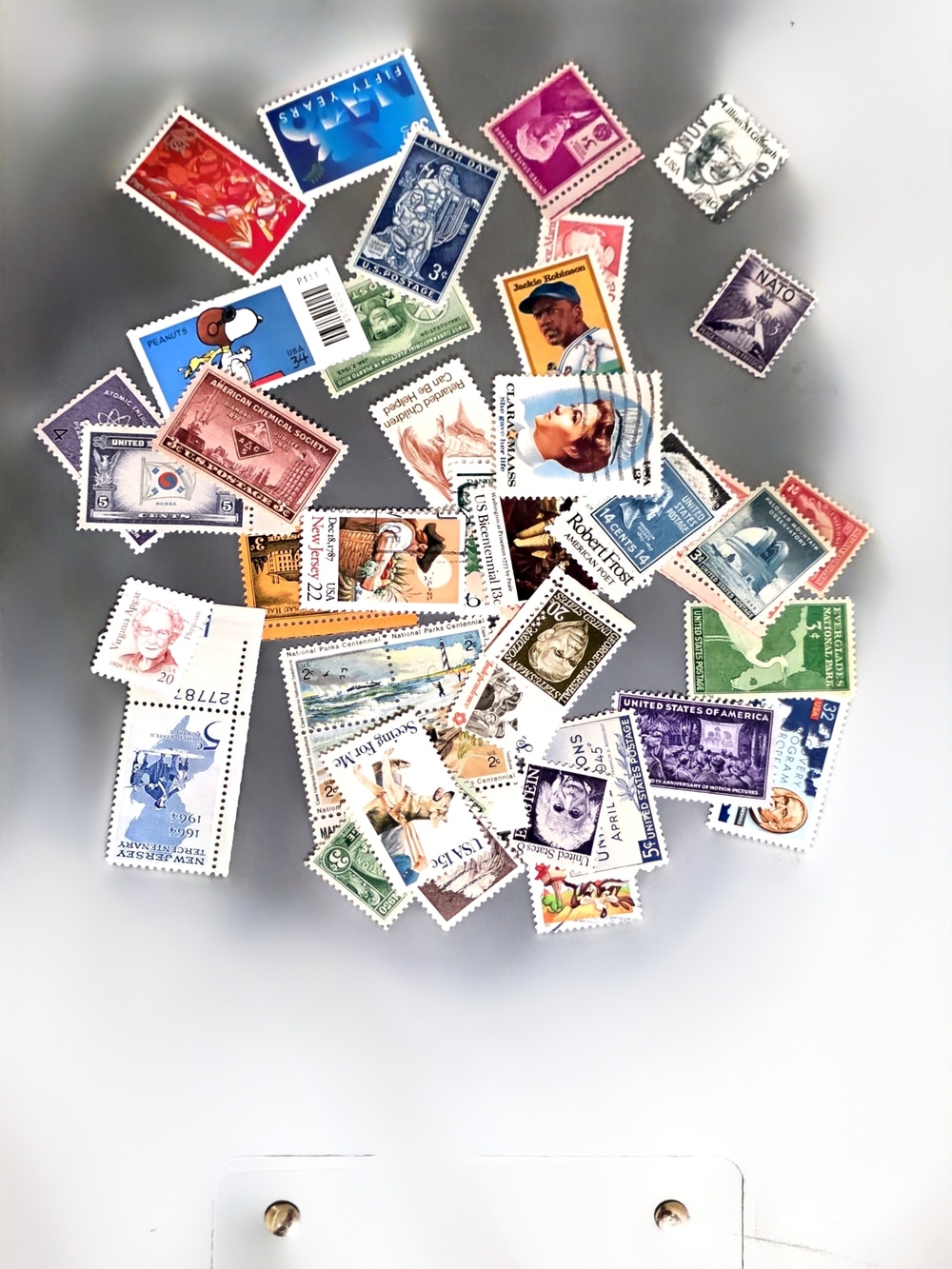 Set Of 45 Stamps For Your Stamp Collection.